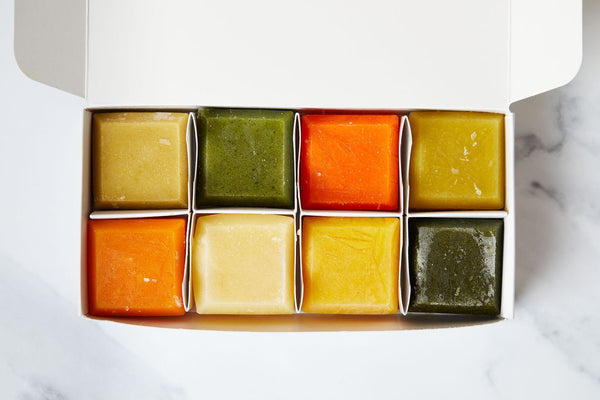 Stage 1 Weaning: Single Vegetable Purèes (x8)