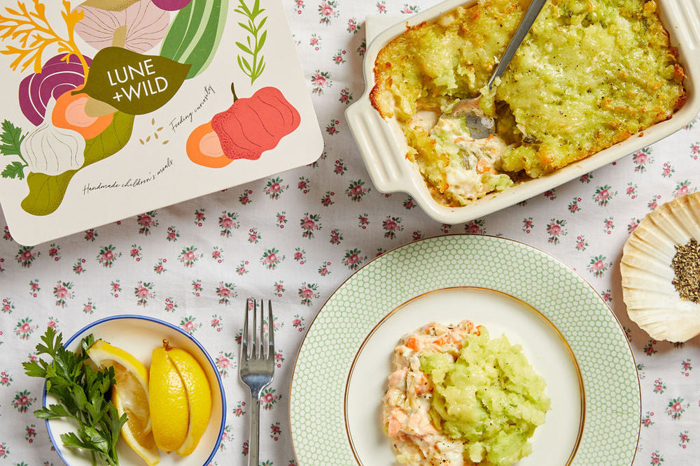 Classic Fish Pie + Cheesy Mash: Serves 2
