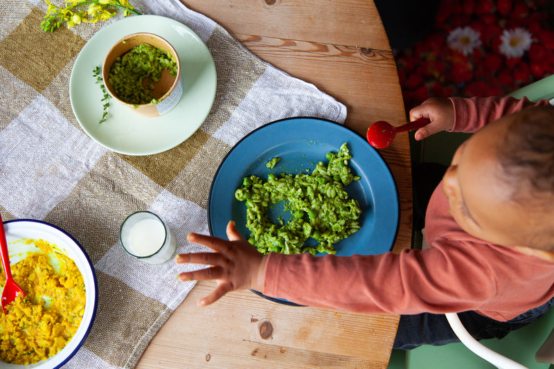 Baby food with a wide variety of savoury flavours for weaning babies, toddlers and young children. All our ingredients are organic and sustainably sourced. Recipes for baby led weaning BLW or puree, toddler and kids. Sustainably homemade with delivery