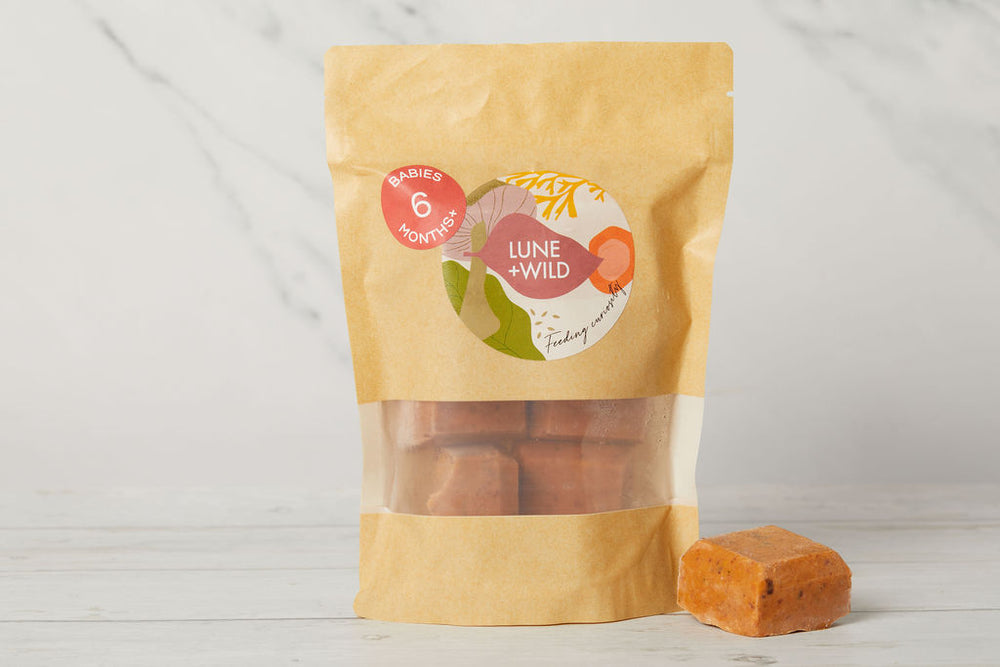 organic baby food, handmade by chefs, recipe developed with paediatric dietitian. nutritionally optimised.  Handmade by chefs in small batches